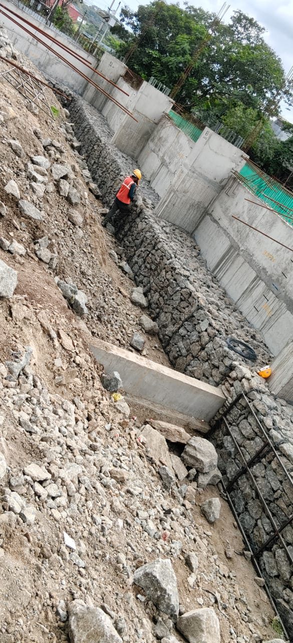 Gabion Wall Construction